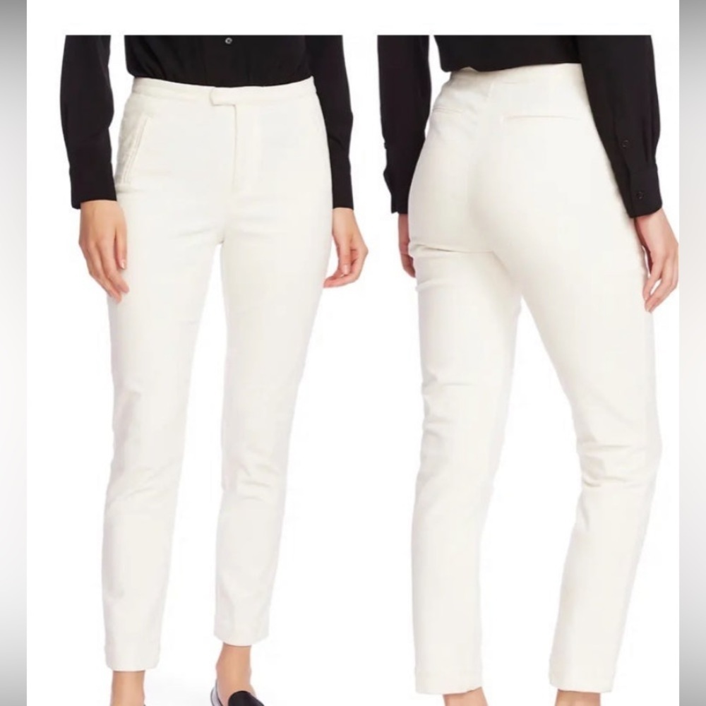 COURT & ROWE Women's white Corduroy Skinny Pants NWT (small spot on the back) ‼️
